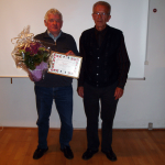 aeresmedlem-lok-hist Børge Bach & Formand Aage Clausen