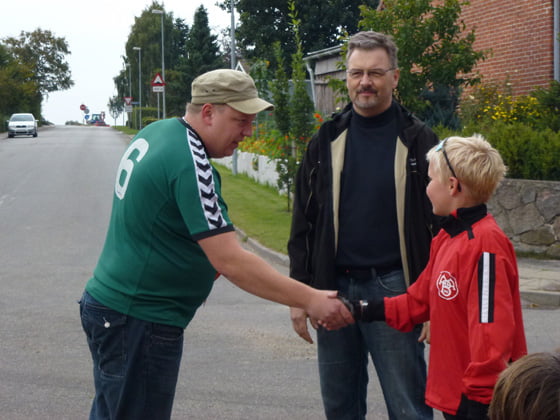 Frederik Busk vandt en cykel fra Cykler og Fritid i Hadsund