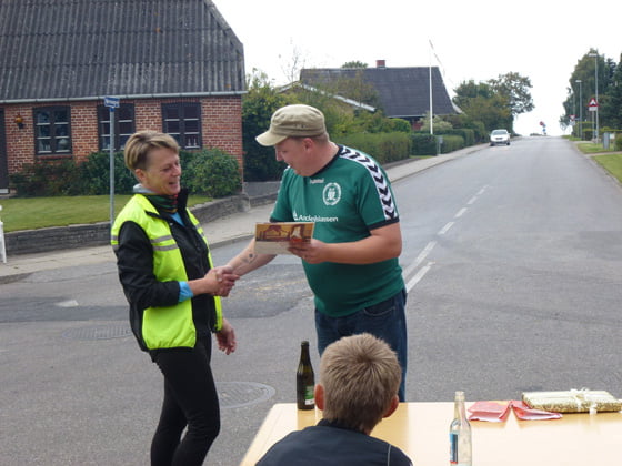 Vibeke Winther vandt et slotsophold for 2