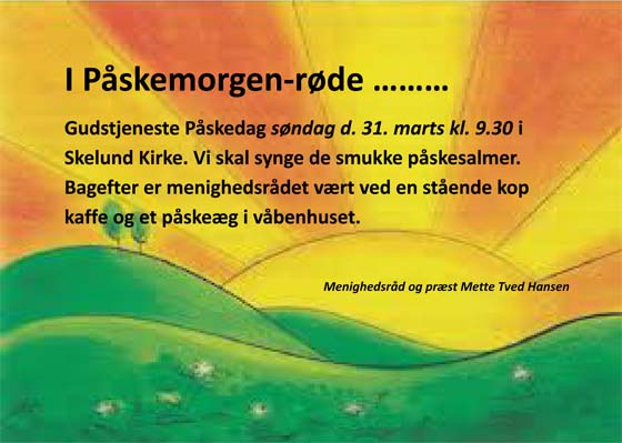 Paaskemorgen roede