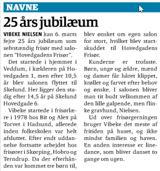 Vibeke omtale