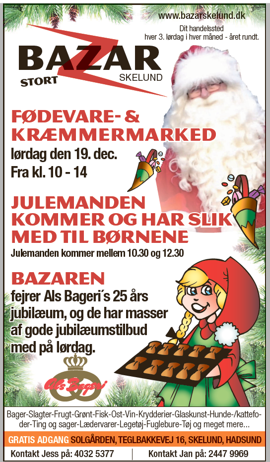 Bazar Skelund december