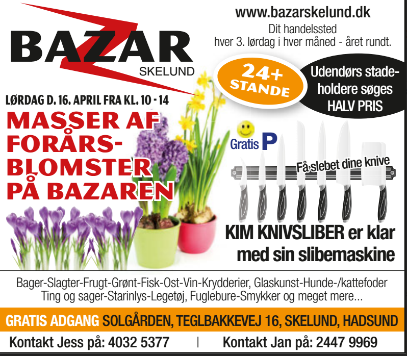 Bazar april 16