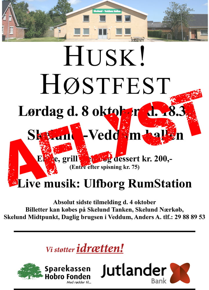 Hoestfest aflyst