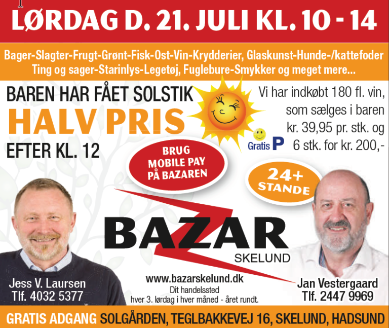 Bazar HF juli