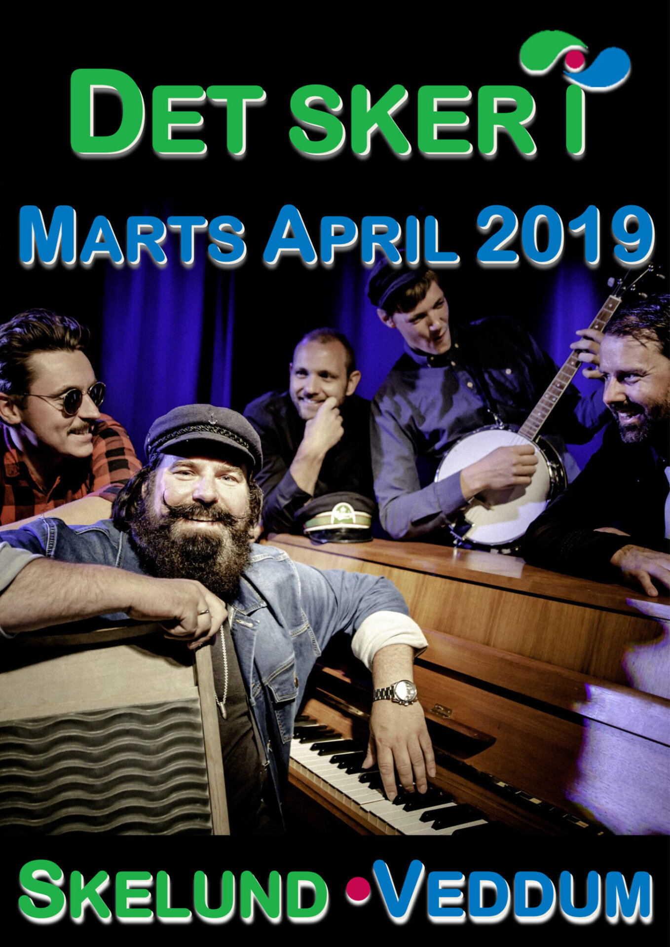 Det sker i Veddum og Skelund i marts og april 2019