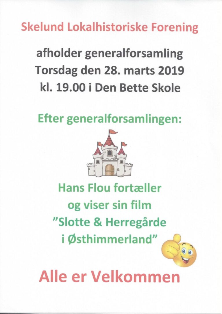 Generalforsamling Lokal