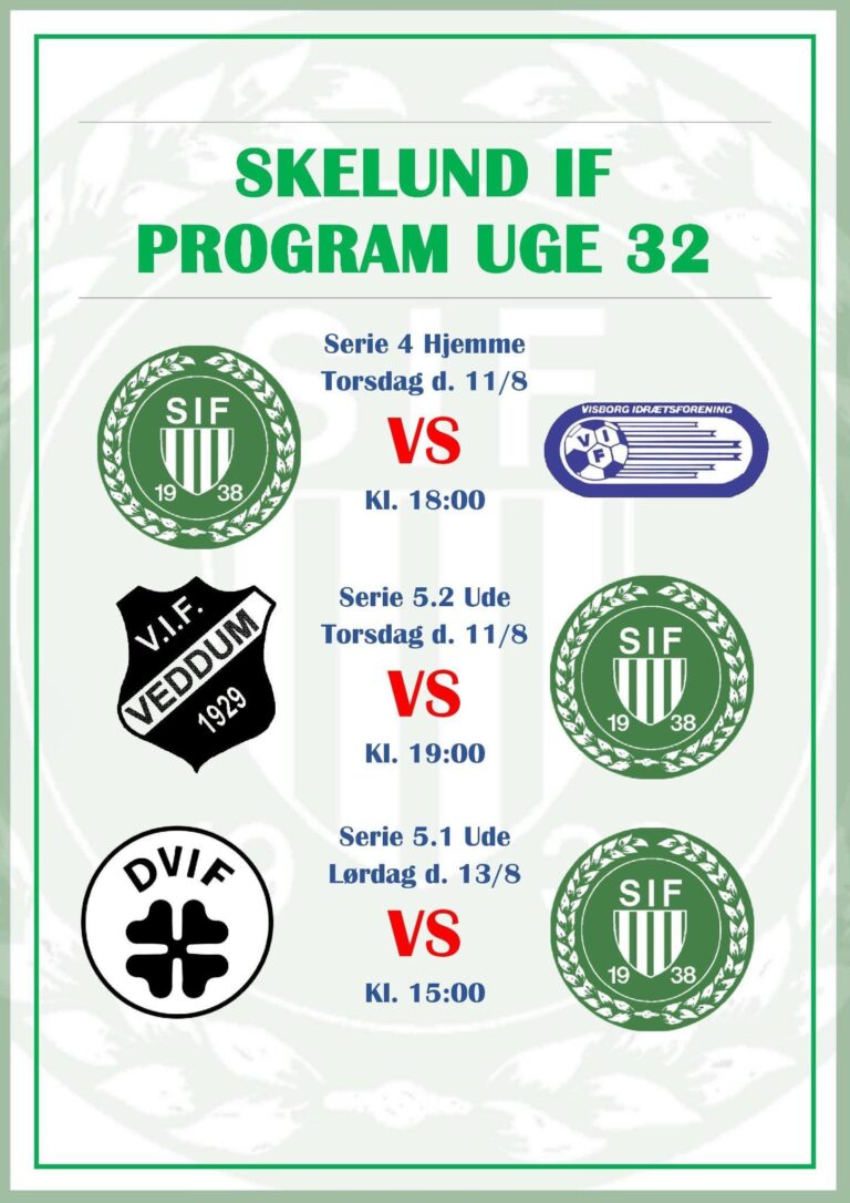 Skelund if program uge