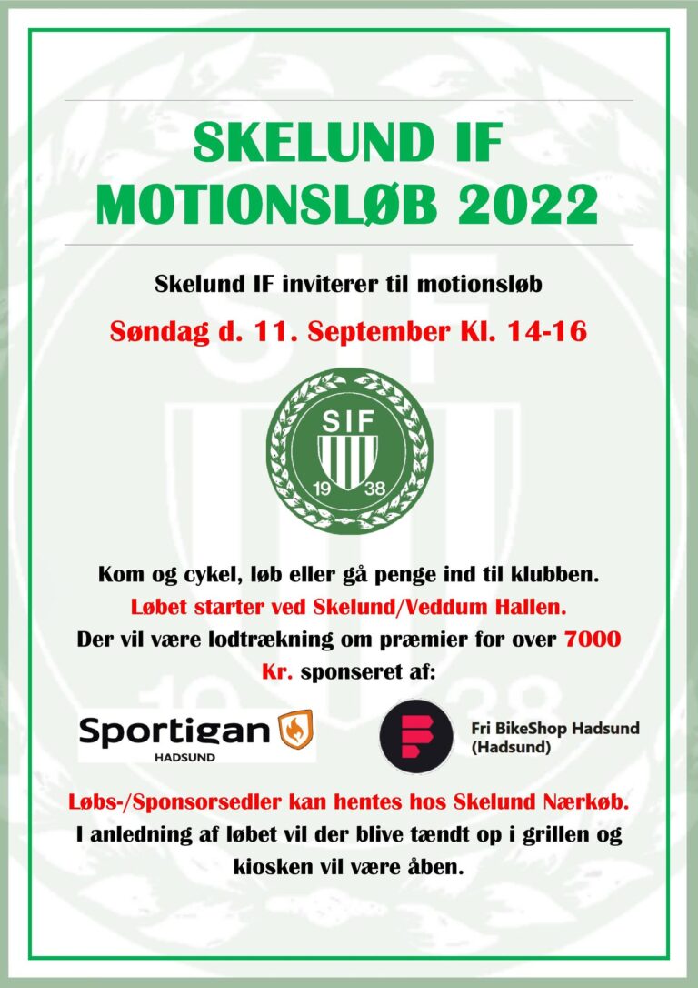Skelund IF Motionsløb